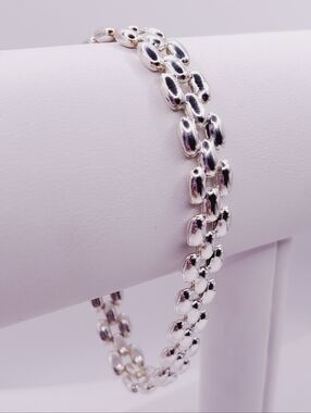 925 Sterling Silver Bubble Bracelet